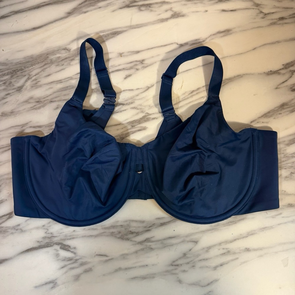 Wacoal 855342 Superbly Smooth Underwire Bra 42DD Blue